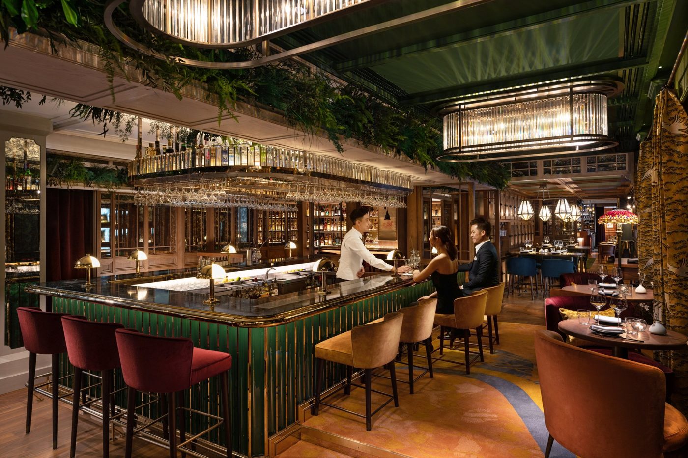 The Aubrey bar at Mandarin Oriental, Hong Kong